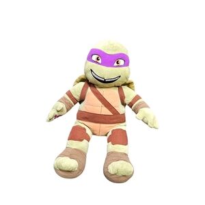 Build A Bear Nickelodeon 2014 Teenage Mutant Ninja Turtle Plush Donatello 19in